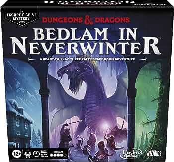 Dungeons & Dragons Escape Bedlam In Neverwinter - Board Game