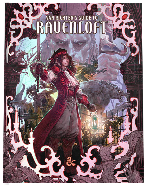 Dungeons & Dragons Van Richten's Guide to Ravenloft Hardcover Alt Cover