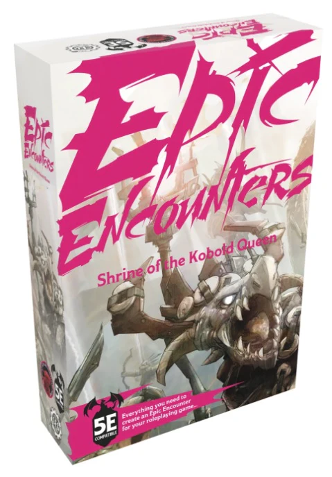 Epic Encounters Shrine Of The Kobold Queen - Board Game