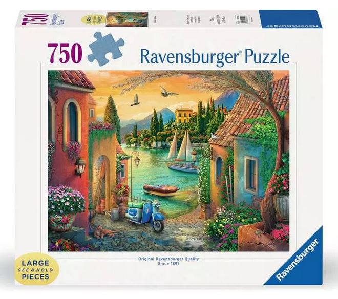 European Villa Views 750 Pc Puzzle LF