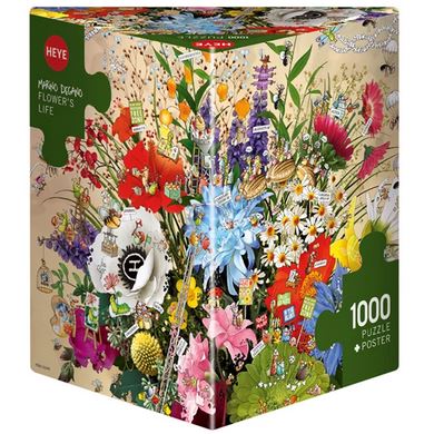 Flower Life 1000 Pieces Heye Puzzle