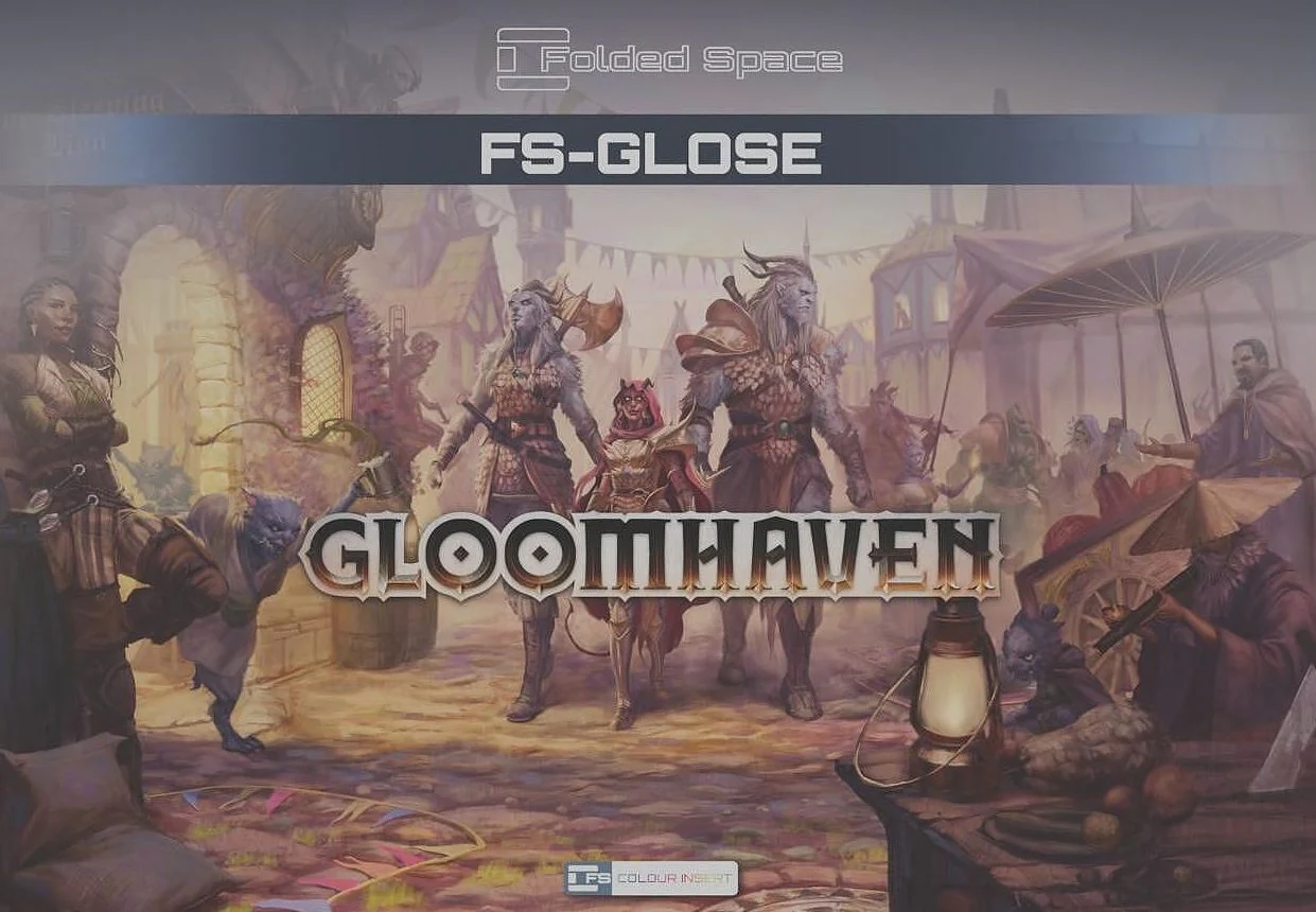 Folded Space: Gloomhaven Second Edition Game Insert - Board Game