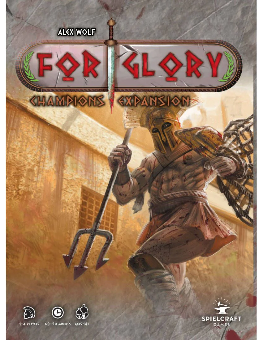 For Glory: Champions Expansion Standard Edition - Board Game