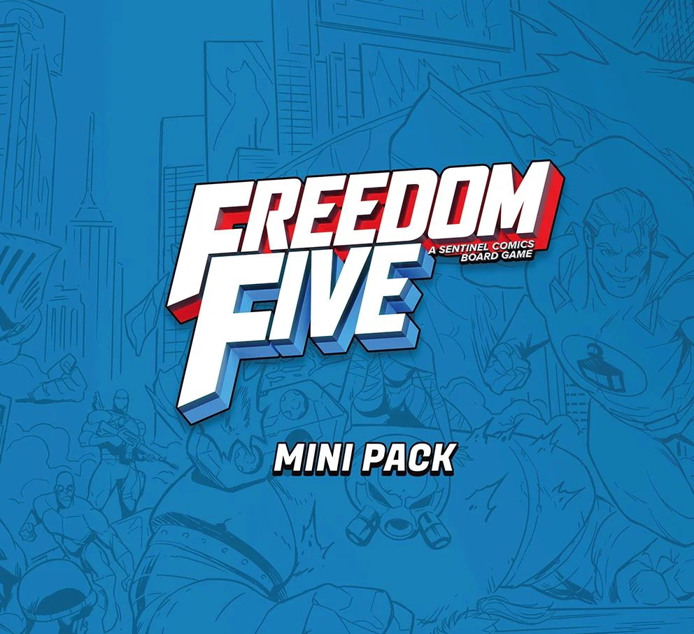 Freedom Five Miniatures Pack Heroes Mastermind - Board Game