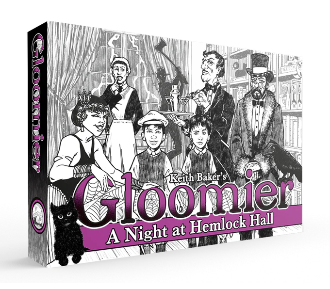 Gloomier: A Night At Hemlock Hall - Board Game