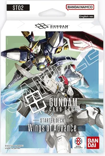 Gundam TCG - ST-02 Wings Of Advance Starter Deck