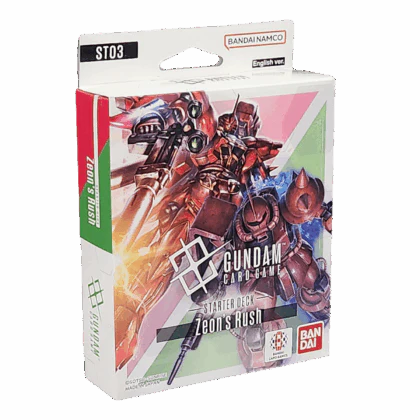 Gundam TCG - ST-03 Zeon's Rush Starter Deck