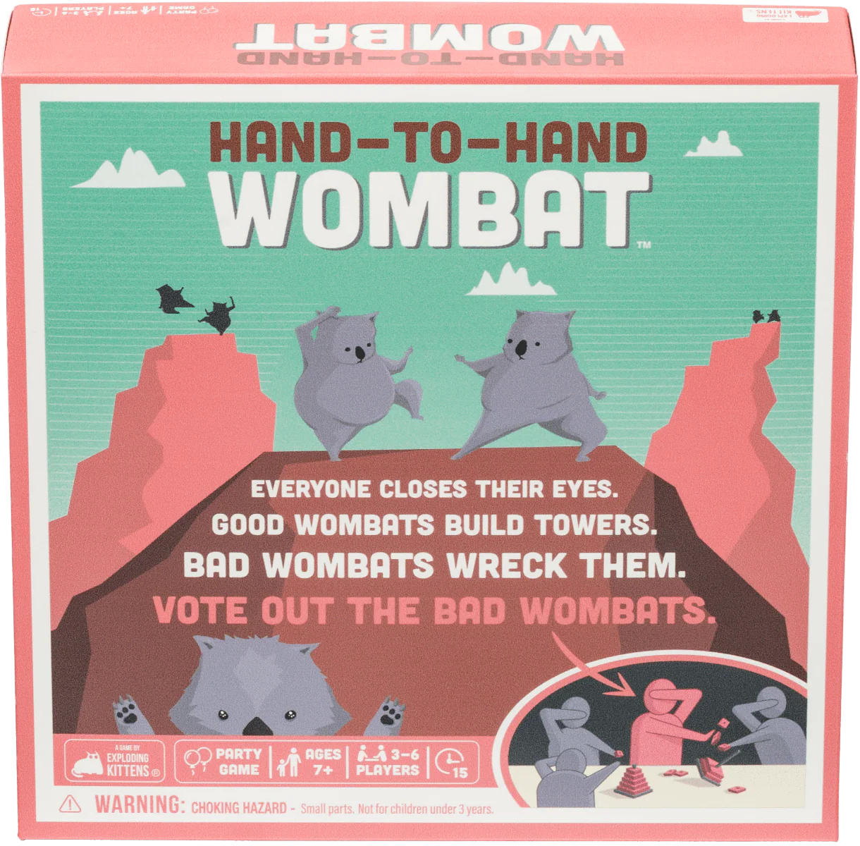 Hand-To-Hand Wombat - Board Game