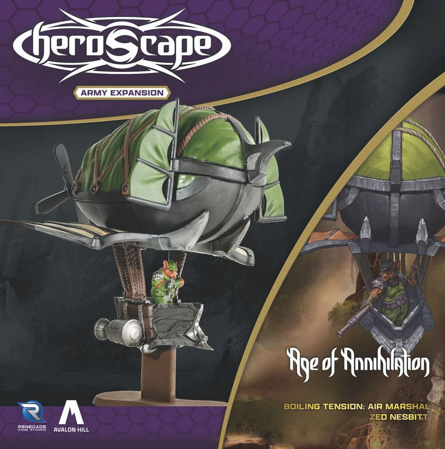 Heroscape: Air Marshal Zed Nesbitt Army Expansion - Board Game
