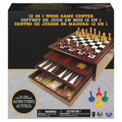12 in 1 Wood Game Center - Board Game