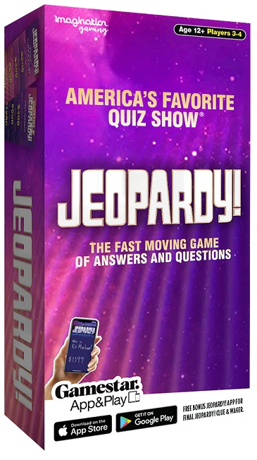 Jeopardy Card Game - Board Game