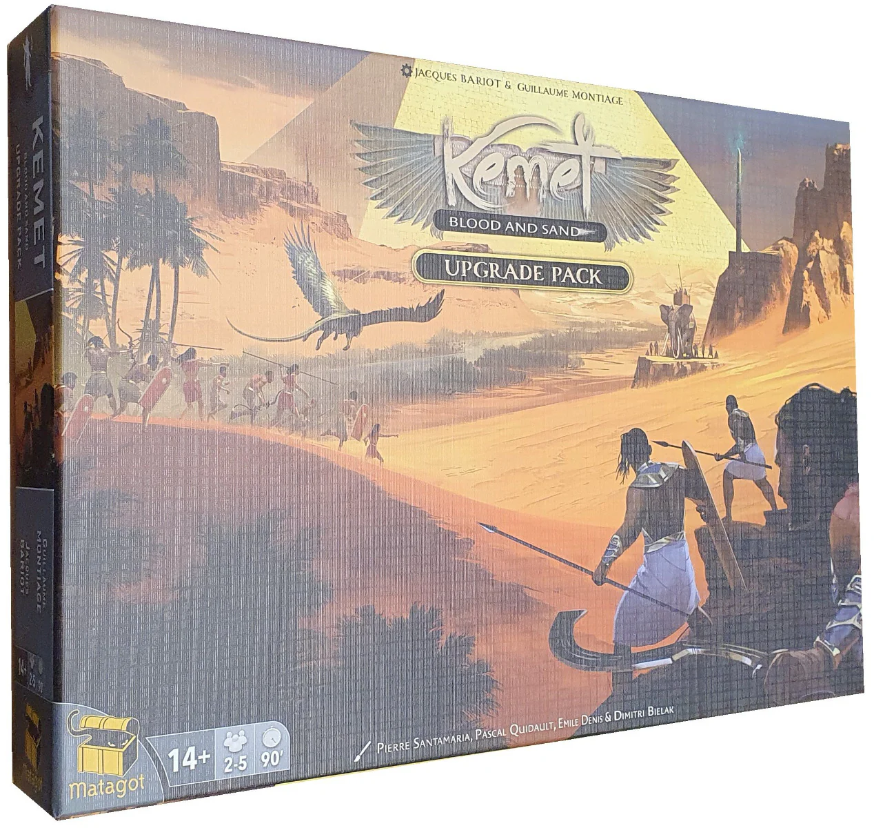 Kemet Blood And Sand Upgrade Pack Kickstarter Edition - Board Game