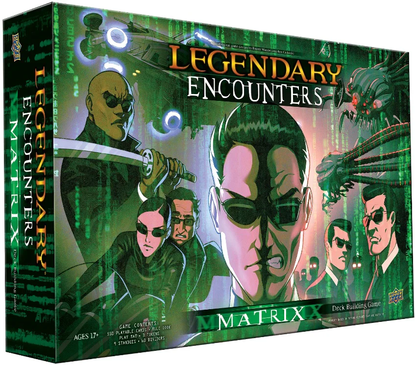 Legendary Encounters: The Matrix Deck Building Game - Board Game