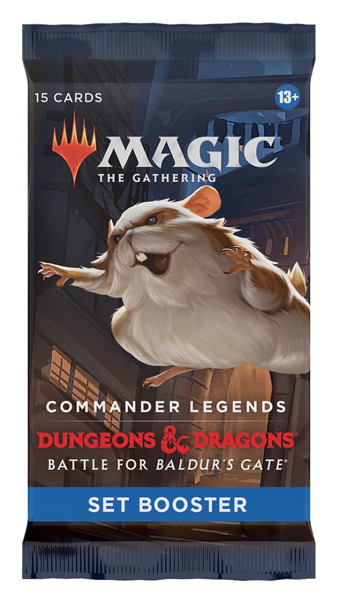 Magic the Gathering: Commander Legends Battle For Baldurs Gate - Set Booster Pack