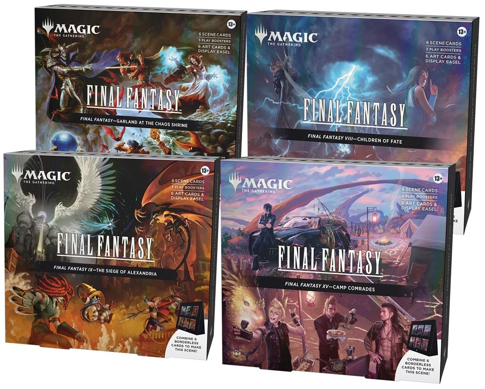 Magic the Gathering - Final Fantasy - Scene Box (Display of 4)