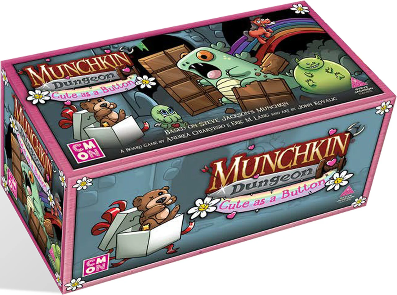 Munchkin Dungeon Cute As A Button - Board Game