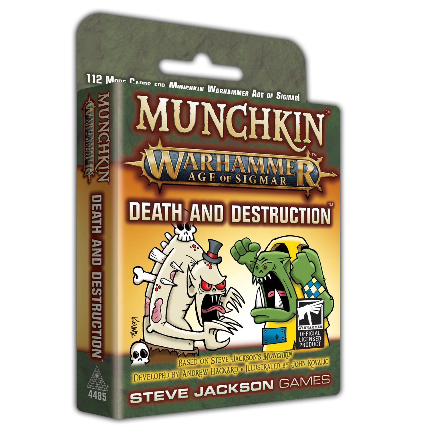 Munchkin Warhammer Age Of Sigmar Death And Destruction - Board Game