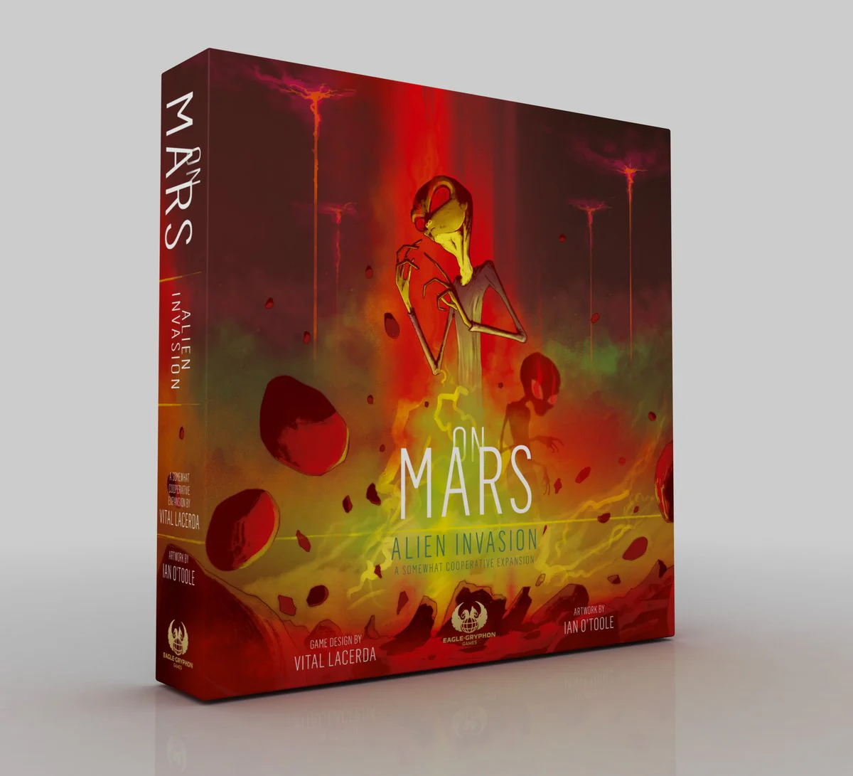 On Mars: Alien Invasion - Board Game