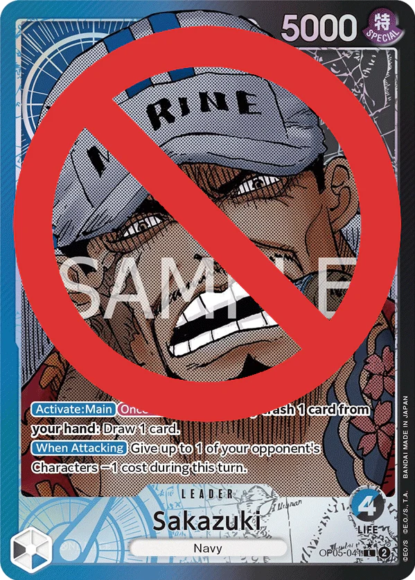 One Piece Good Riddance to Sakazuki High Stakes Online Tournament Event July 4, 8:30 PM