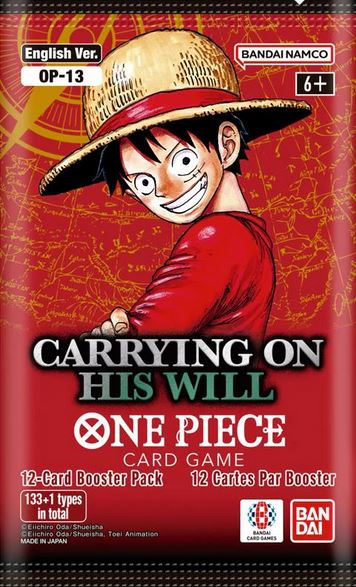 One Piece OP-13 Carrying On His Will Booster Pack
