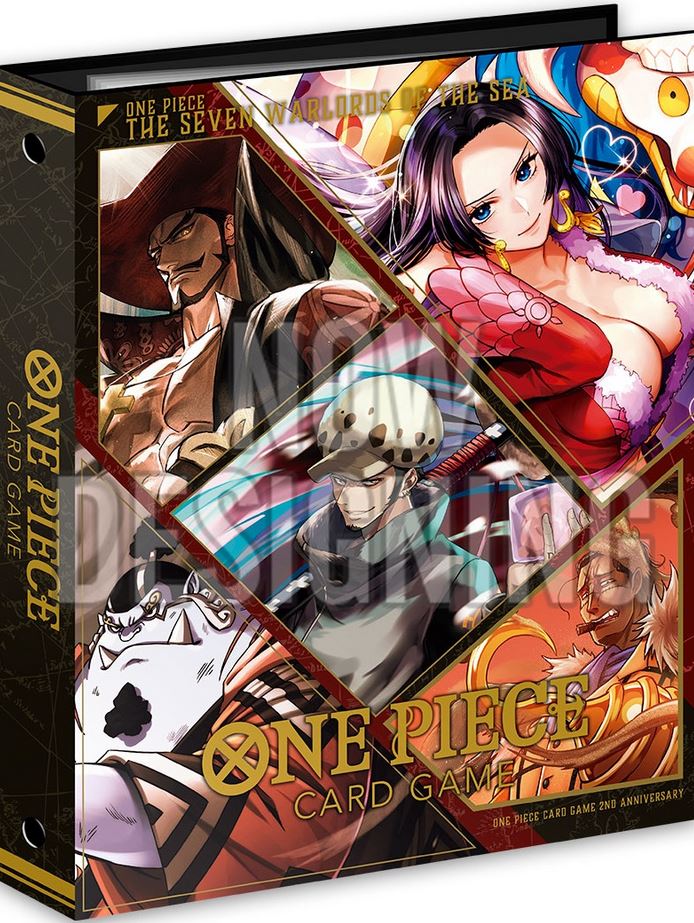 One Piece Seven Warlords Of The Sea 9-Pocket Binder Set