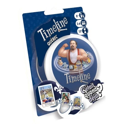 Timeline Quebec (French) - Board Game
