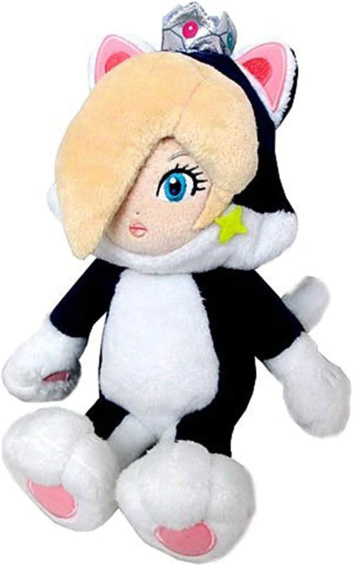 Little Buddy Super Mario 9" Cat Rosalina Plush
