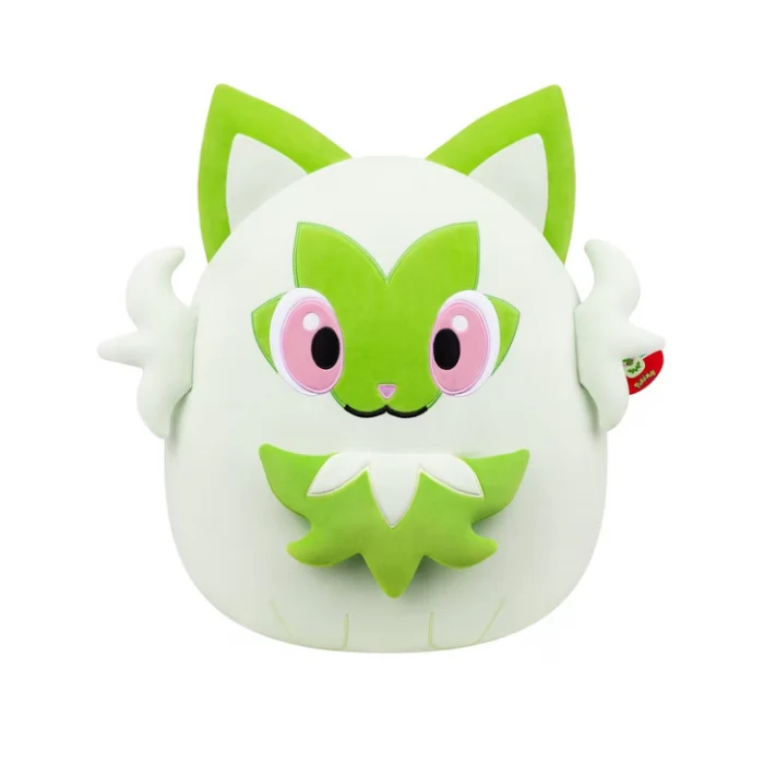 Pokemon Squishmallow 8" Medium Plush (Wave 1) - Rowlet or Sprigatito - Image 2