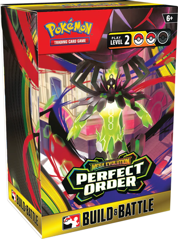Pokemon ME-03 - Mega Evolution Perfect Order - Build & Battle Box