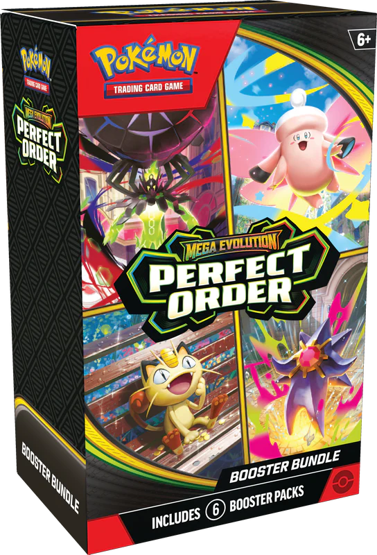 Pokemon ME-03 - Mega Evolution Perfect Order - Booster Bundle