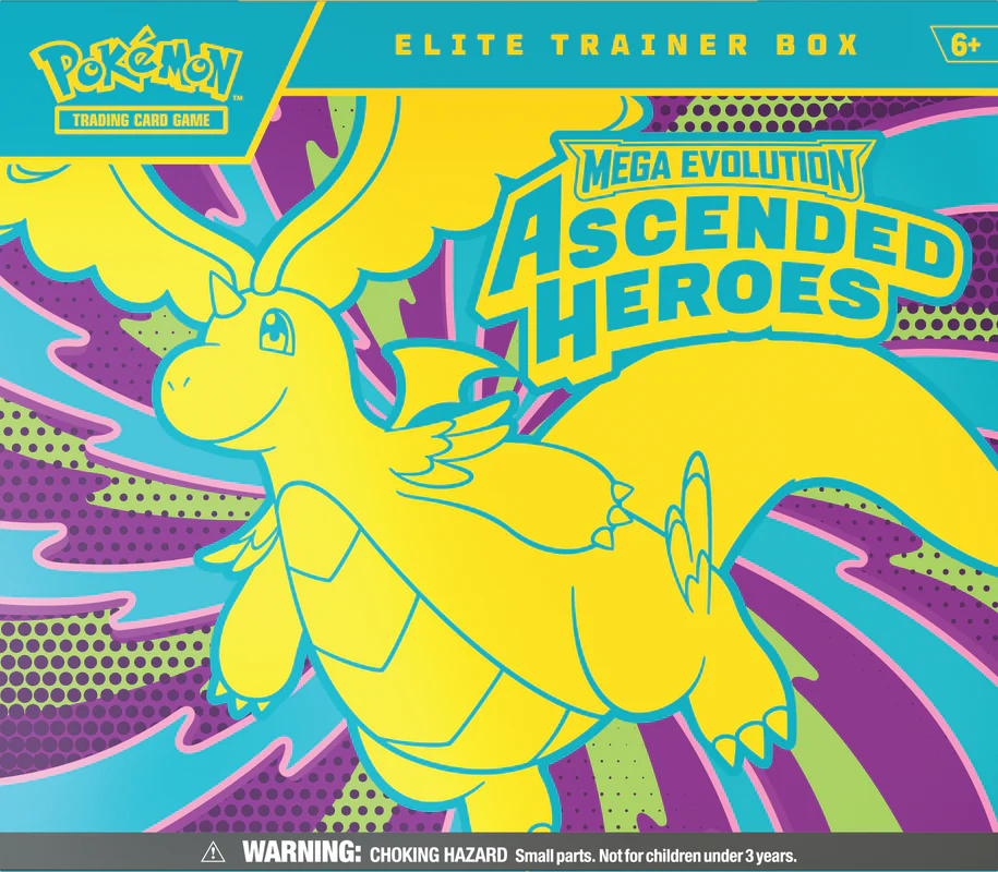 Pokemon ME-2.5 Mega Evolution Ascended Heroes Elite Trainer Box