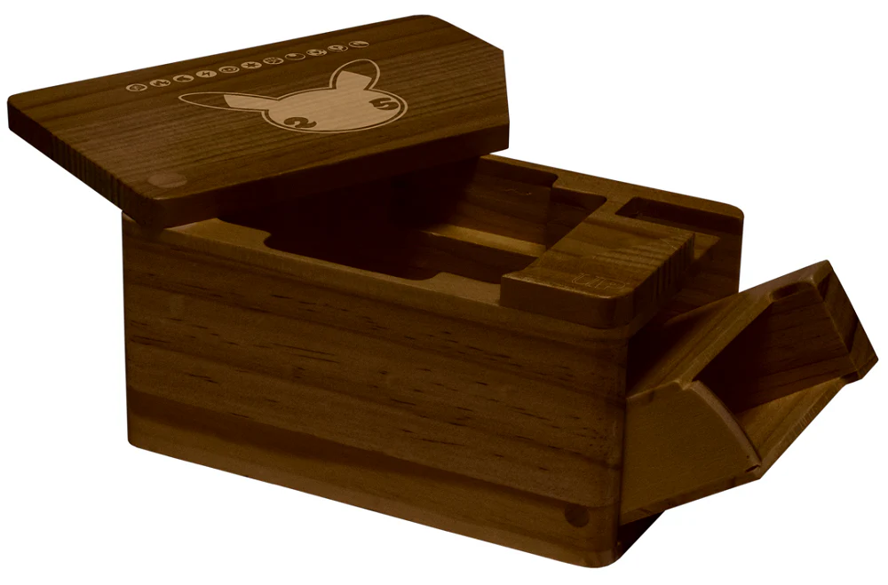 Pokemon 25th Celebration Wooden Deck Box