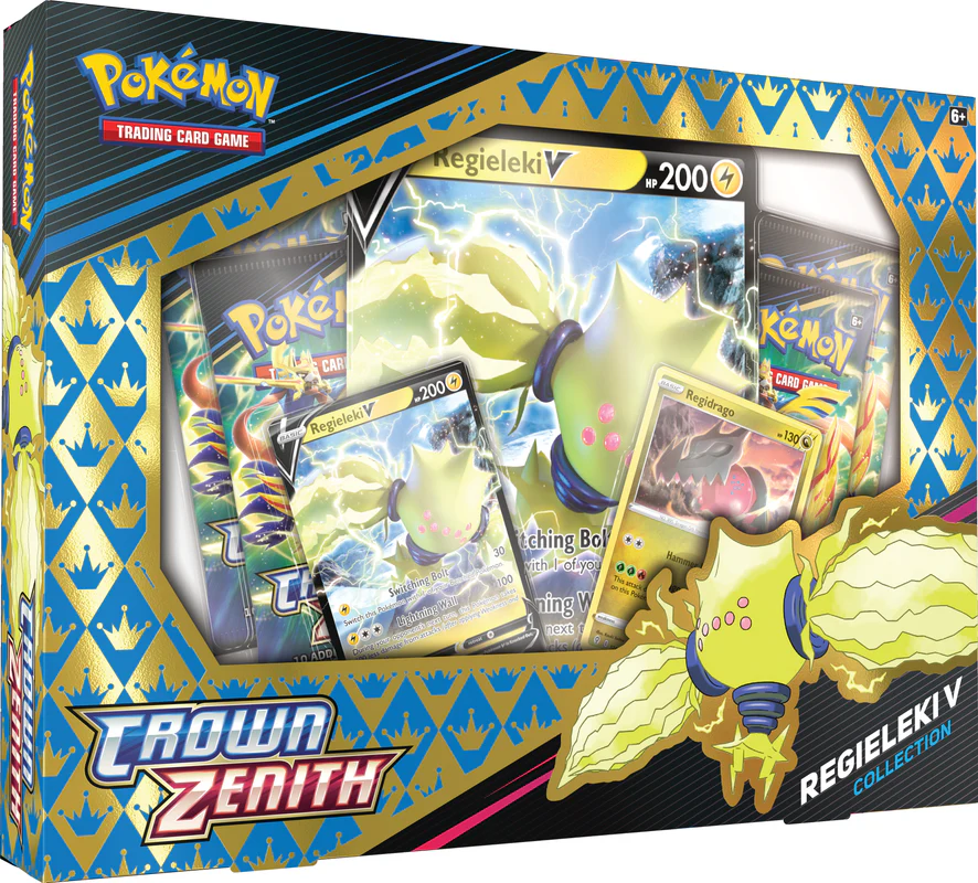 Pokemon Crown Zenith Regieleki/Regidrago (Assorted)