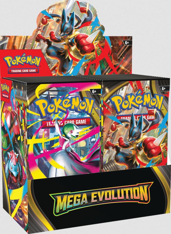 Pokemon ME-01 - Mega Evolution Booster Box - With Box Topper