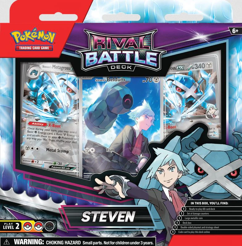 Pokemon Rival Battle Decks Marnie/Steven (Assorted)