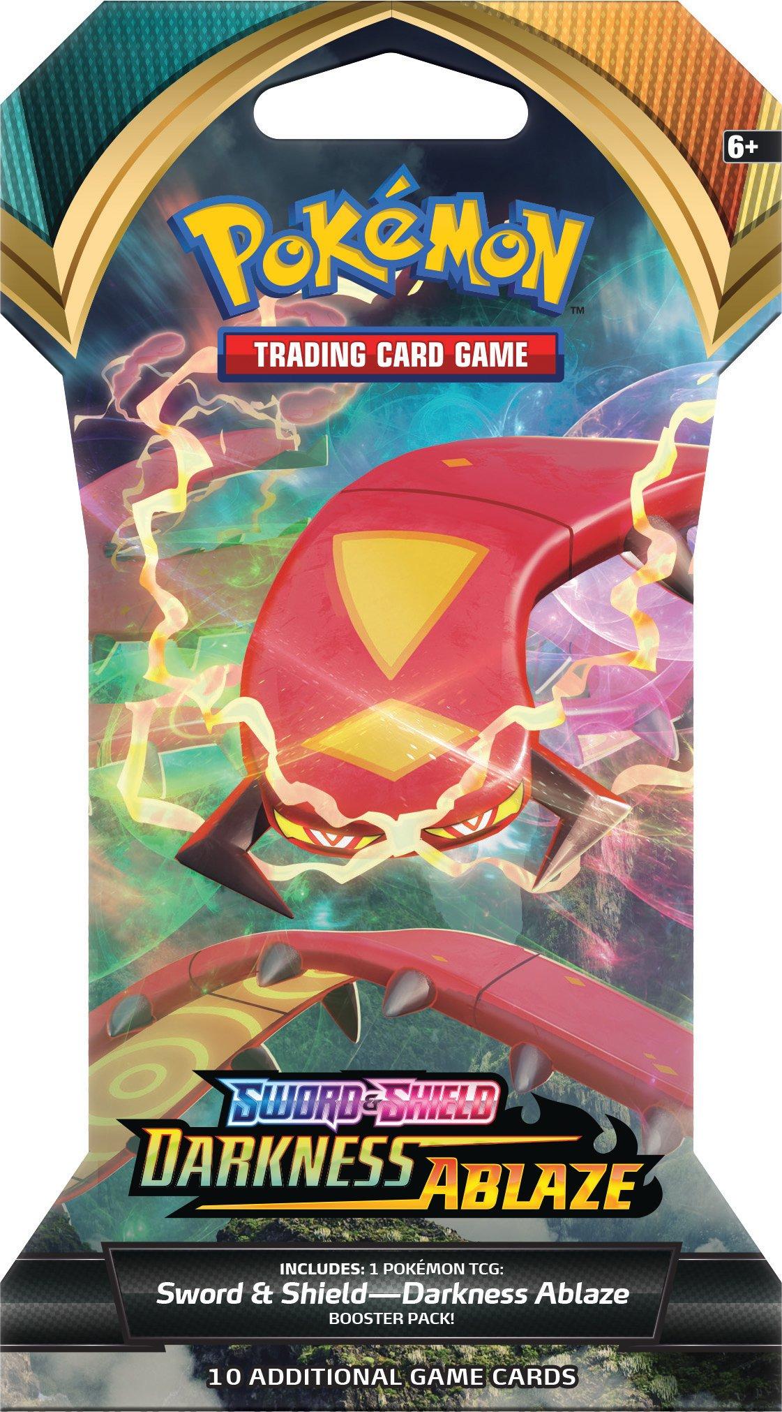 Pokemon Sword & Shield 3 Darkness Ablaze Sleeved Booster Pack