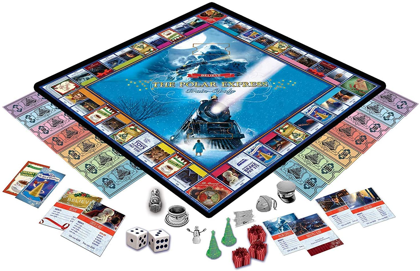 Polar Express Opoly - Board Game