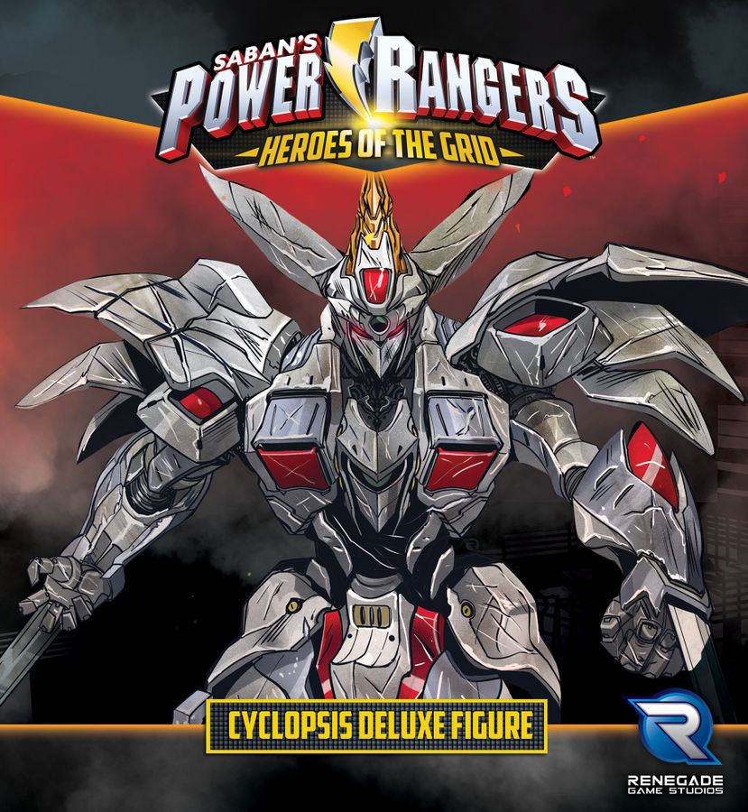 Power Rangers Heroes Of The Grid Cyclopsis Deluxe Figure - Board Game