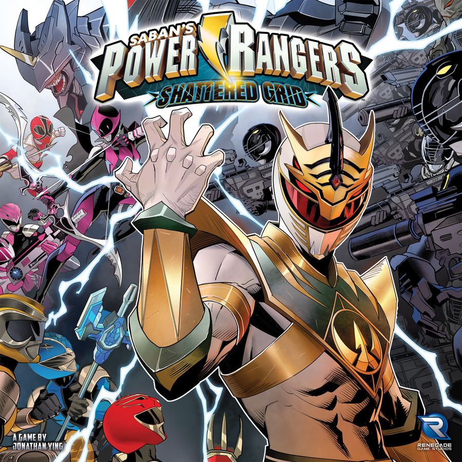 Power Rangers Heroes Of The Grid Shattered Grid Expansion - Board Game