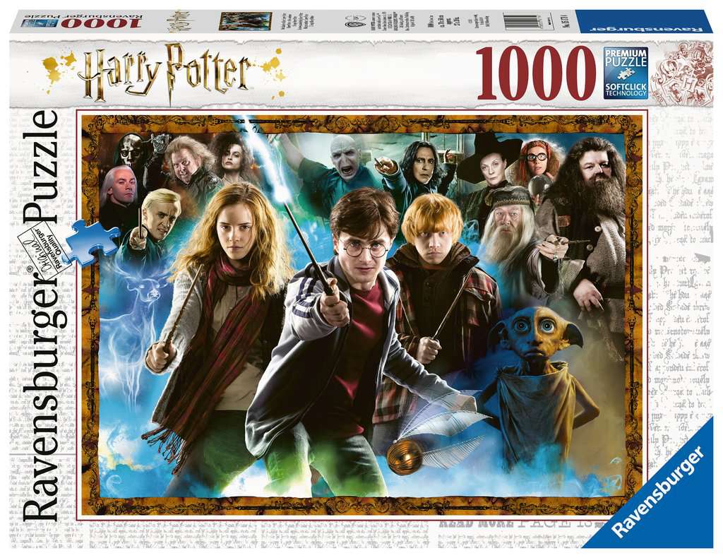 Puzzle Ravensburg Harry Potter 1000pc