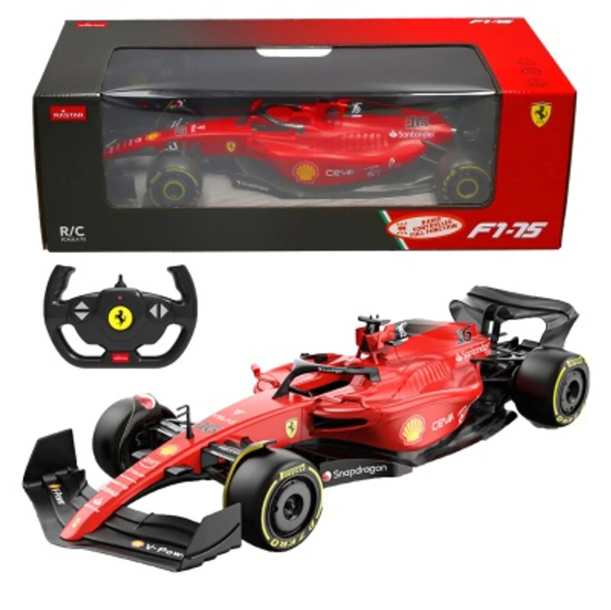 RASTAR Remote Control Ferrari F1 75 Red