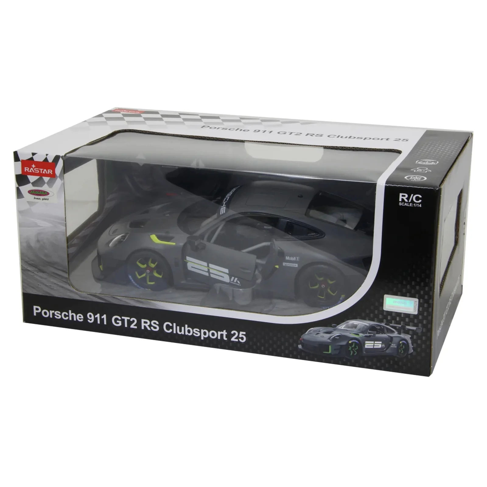 RASTAR Porsche 911 GT2 RS Clubsport 25 1:14 AA - Grey