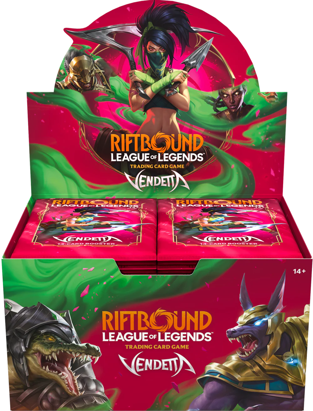 Riftbound League Of Legends Vendetta Booster Box