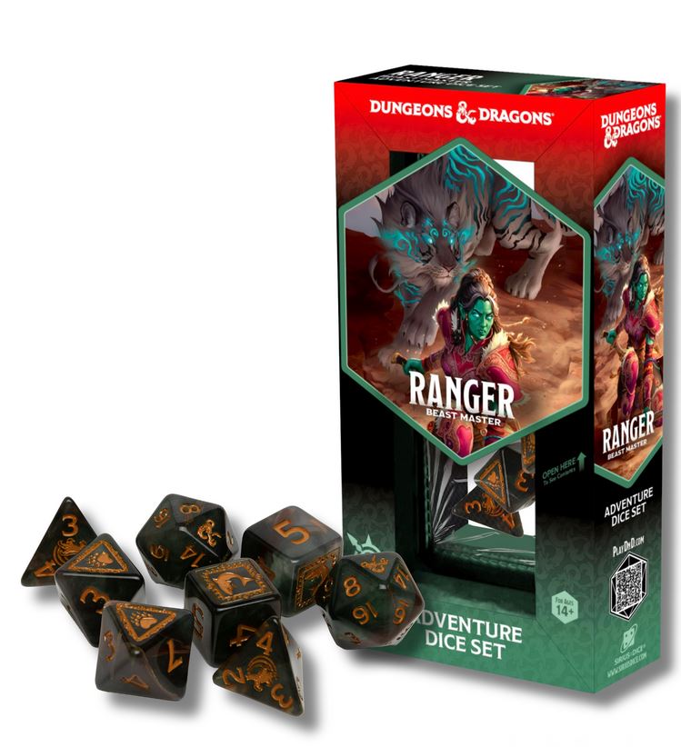 Serius Dice Dungeons & Dragons Adventure Dice Ranger: Beast Master