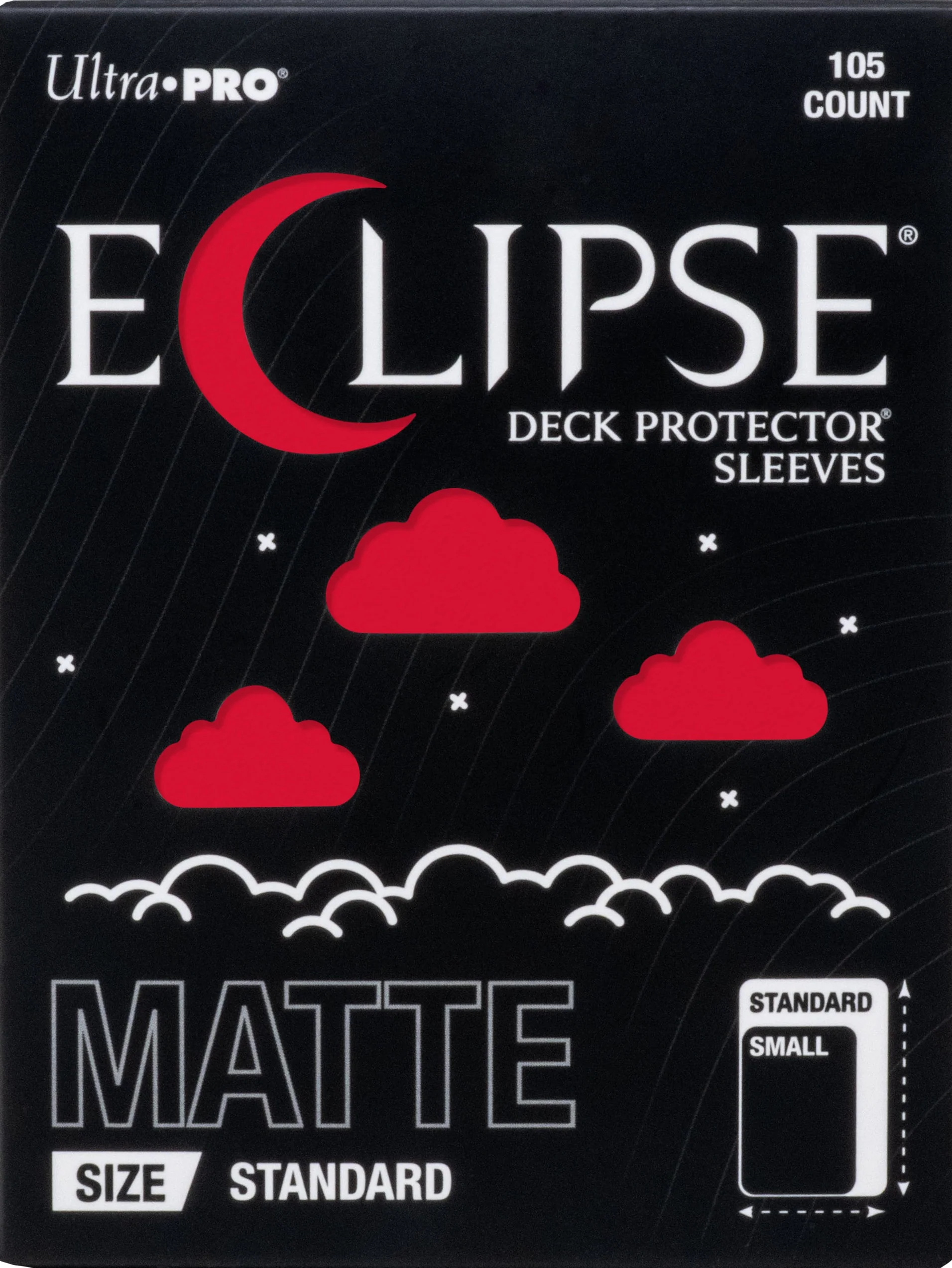 Ultra Pro Deck Protector Sleeves Eclipse Matte Apple Red
