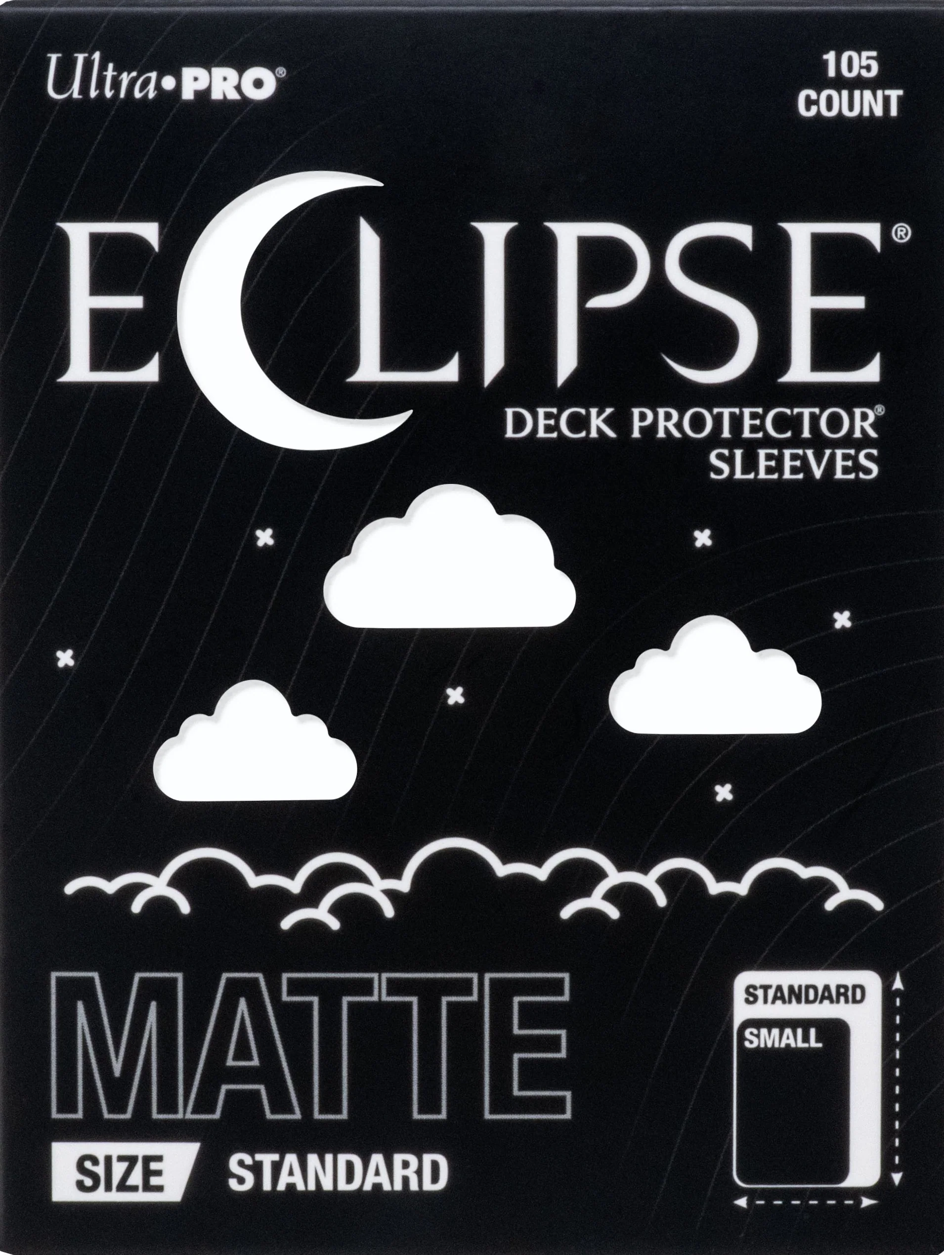 Ultra Pro Deck Protector Sleeves Eclipse Matte Arctic White