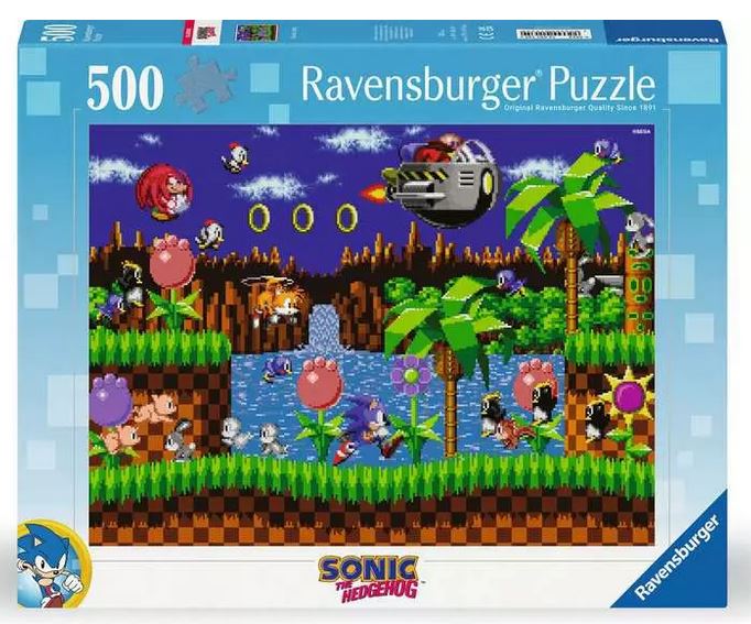 Sonic the Hedgehog 500 pc Puzzle