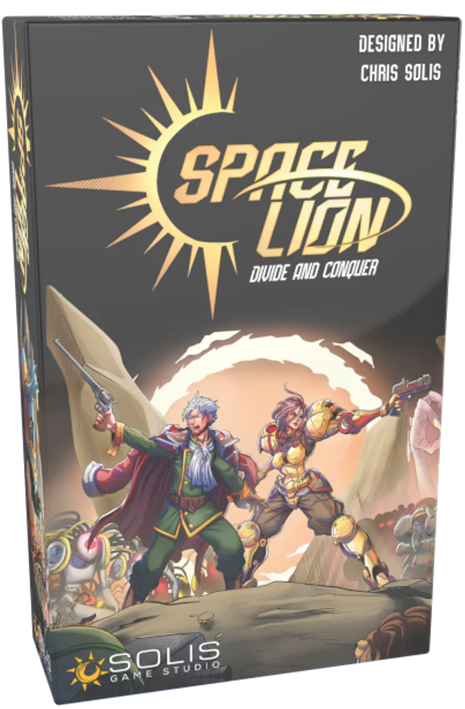Space Lion Divide And Conquer - Board Game