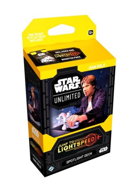 Star Wars: Unlimited: Jump to Lightspeed Spotlight Deck: Han Solo and Boba Fett (Set of 2)
