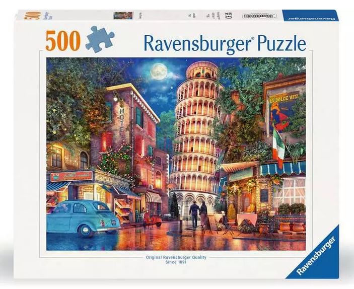Streets of Pisa 500 Pc Puzzle